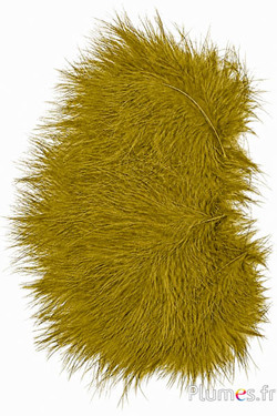 Kalkoen maraboe - 8-12 cm - kaki